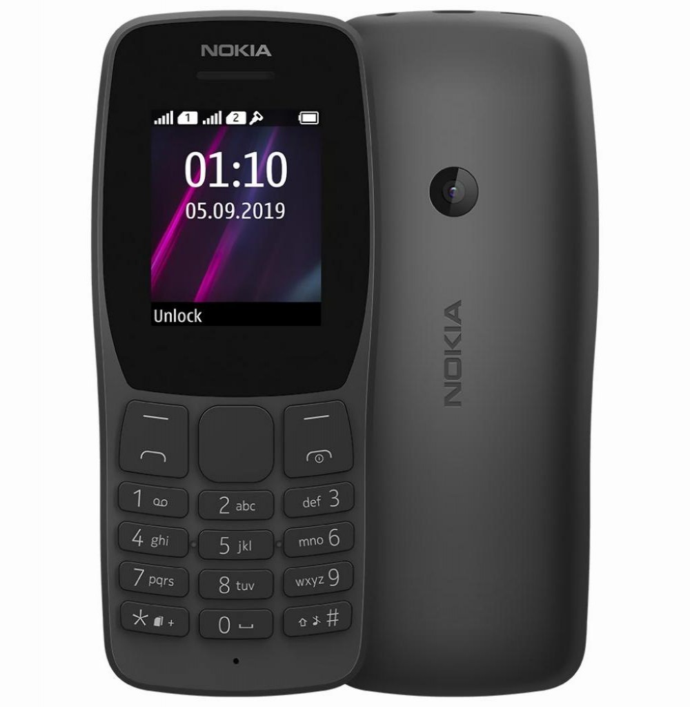 Celular Nokia 110  Ds Preto