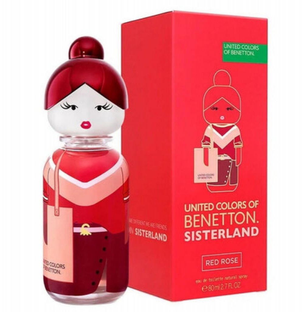 Benetton Sisterland Red Rose EDT 80 ML