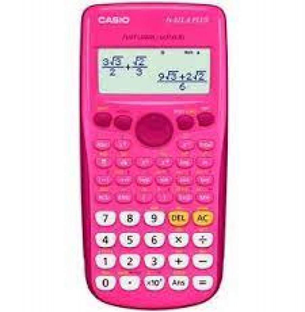 Calculadora Casio FX-82LA Plus Cientifica Rosa 