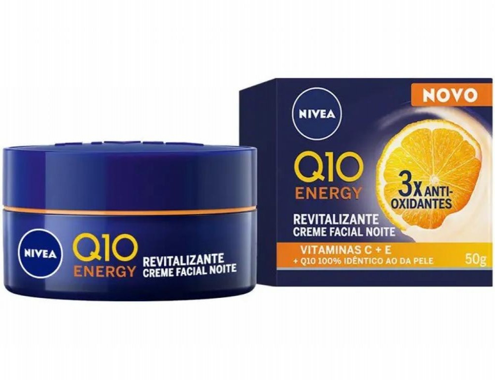 Nivea Crema Antirrugas Noite Q10 Energy 50 GR