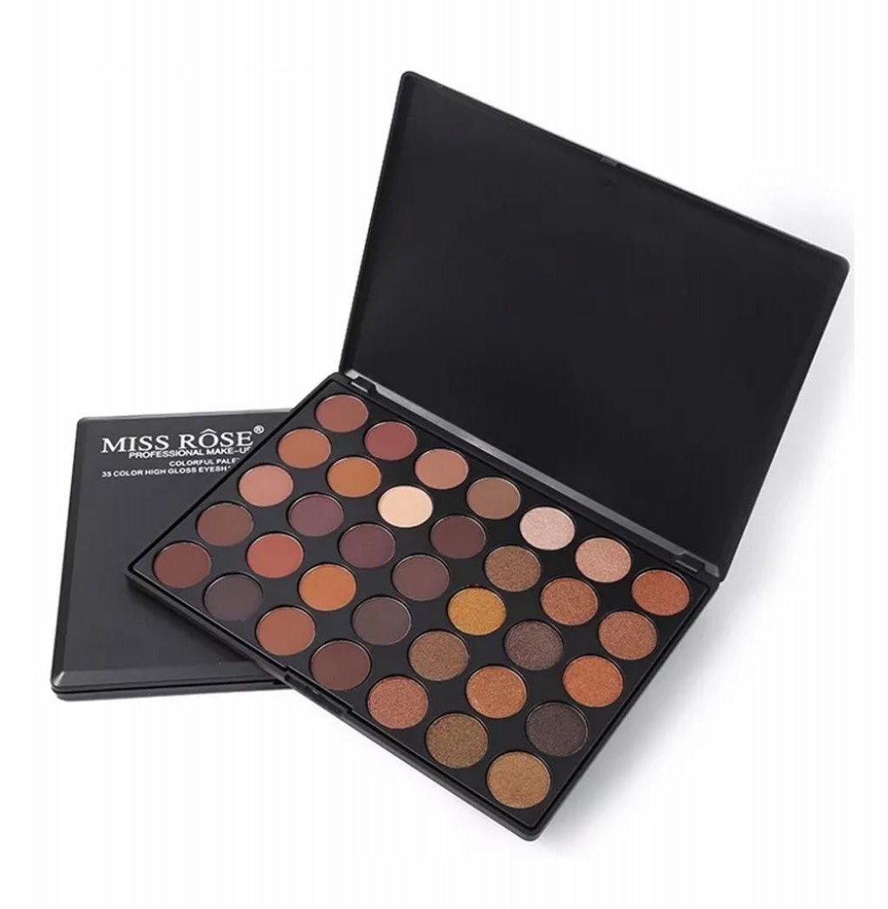 Paleta De Sombra Miss Rose 35 Cores Nude 7001-081 N