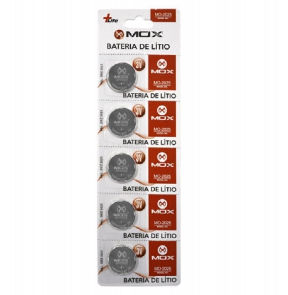 Bateria para Placa Mãe Maxell Cr-2025 C/5 Unidades