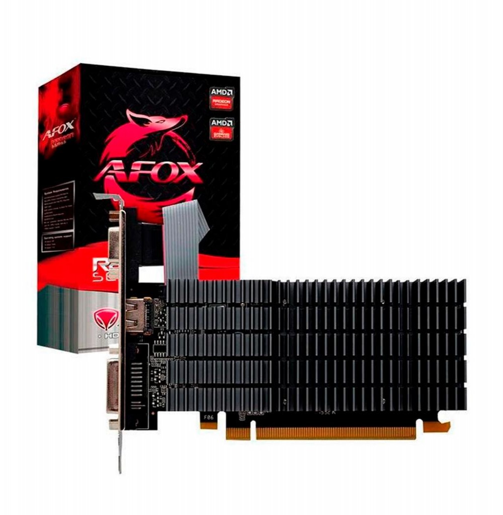 Placa de Vídeo  2GB Exp. R5-220 Afox DDR3 AFR5220-2048D3L5