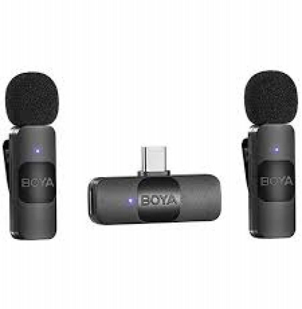 Microfone Boya BY-V20 2TX+1RX Usb-C