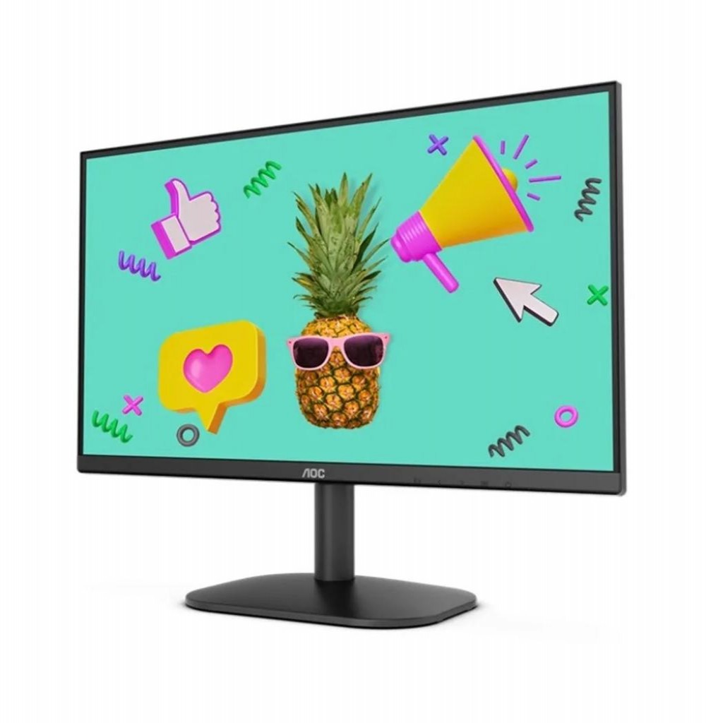 Monitor Led 21.45" Aoc 22B2HM2 FHD 100HZ 4MS Vga/Hdmi