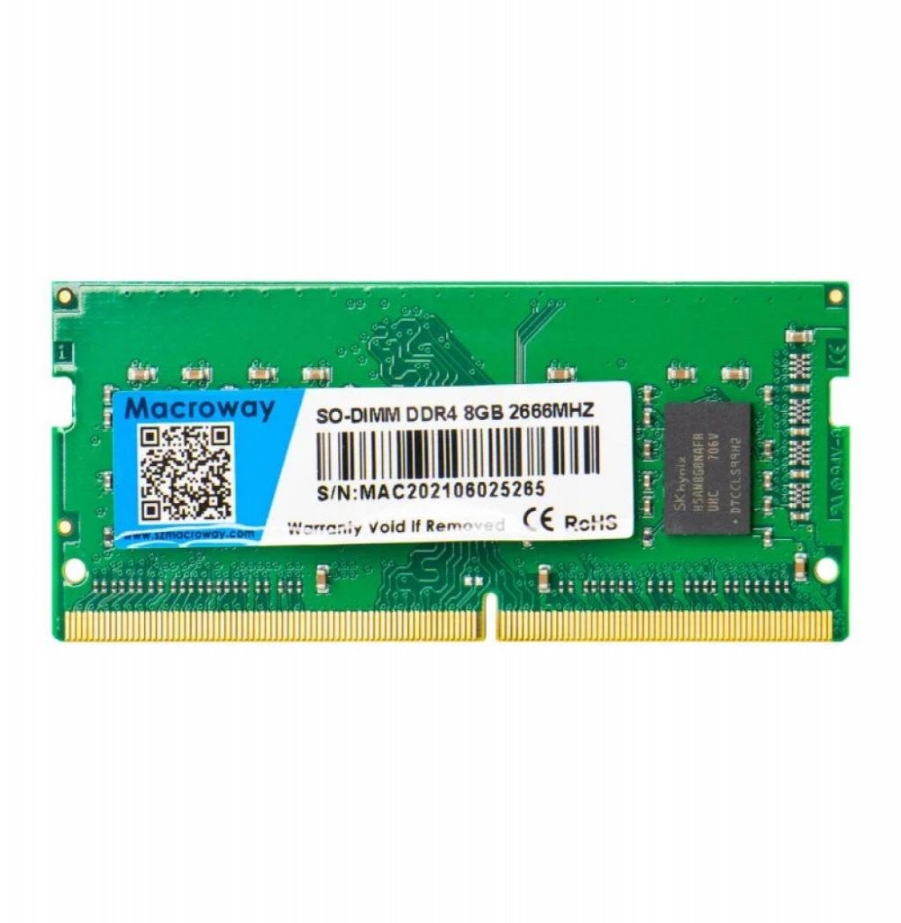 Memória Para Notebook DDR4  8GB 2666 Macroway 