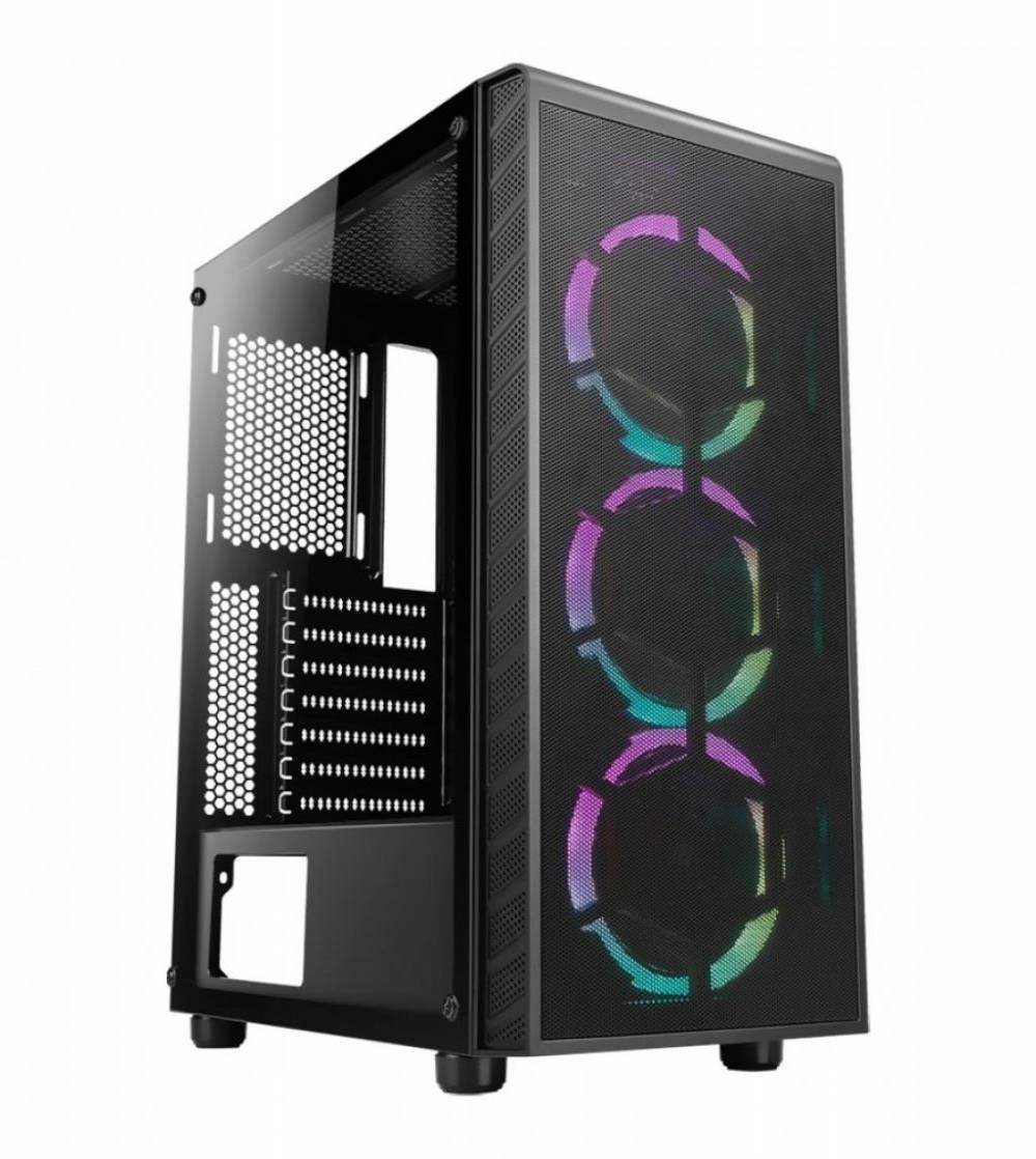 Gabinete AZZA Prime 360 CSAZ-360 Mid Tower 3 Coolers