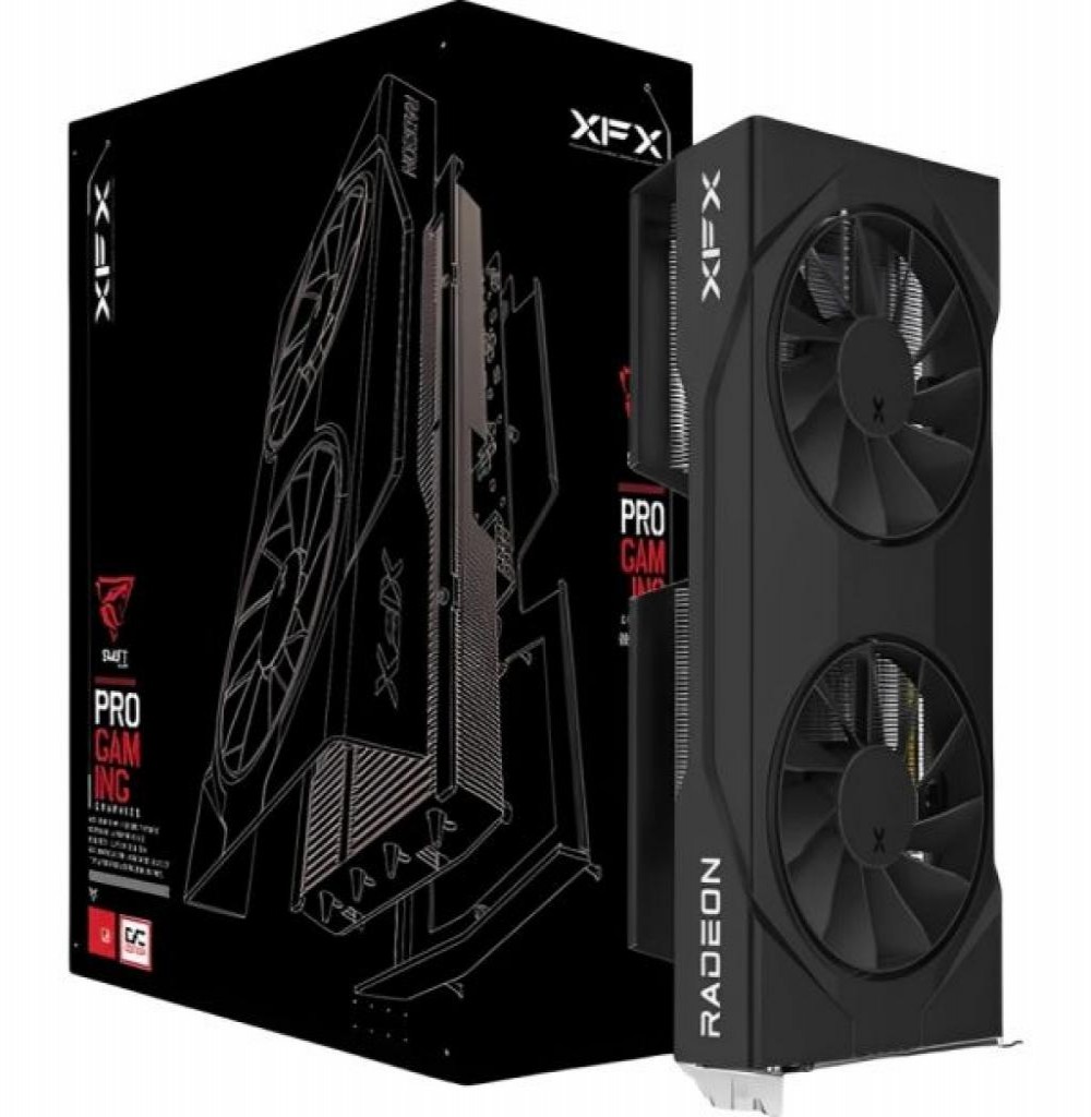 Placa De Vídeo 8GB EXP. RX9060XT Xfx Swift Dual Fan Oc RX-96TSW8GBQ