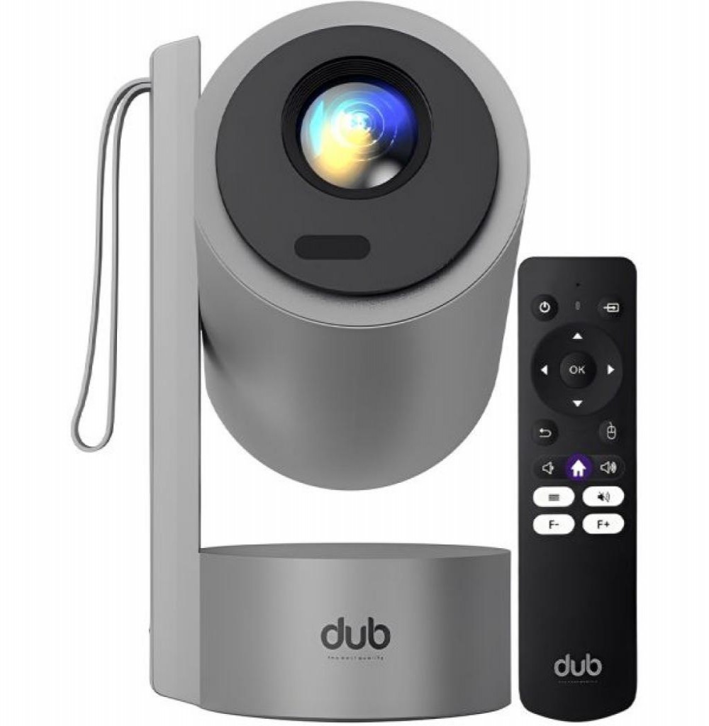 Projetor Dub Home Cinema 4000 Lumens Bateria DBP4BAT    