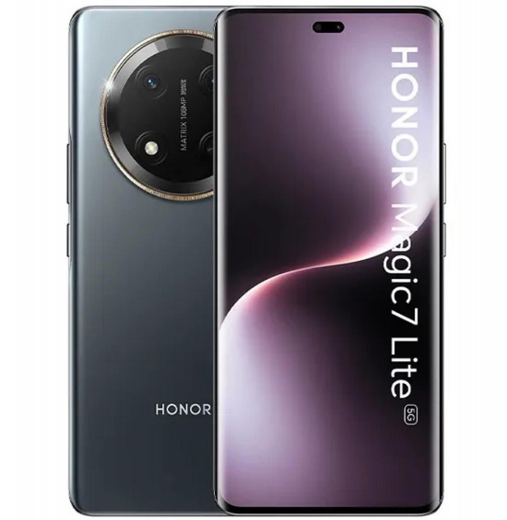 Celular Honor Magic7 Lite BRP-NX1 12/512GB 5G Preto
