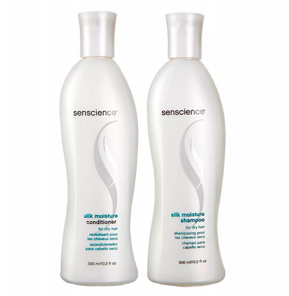 Kit Senscience Shampoo + Condicionador Silk Moist 300 ML