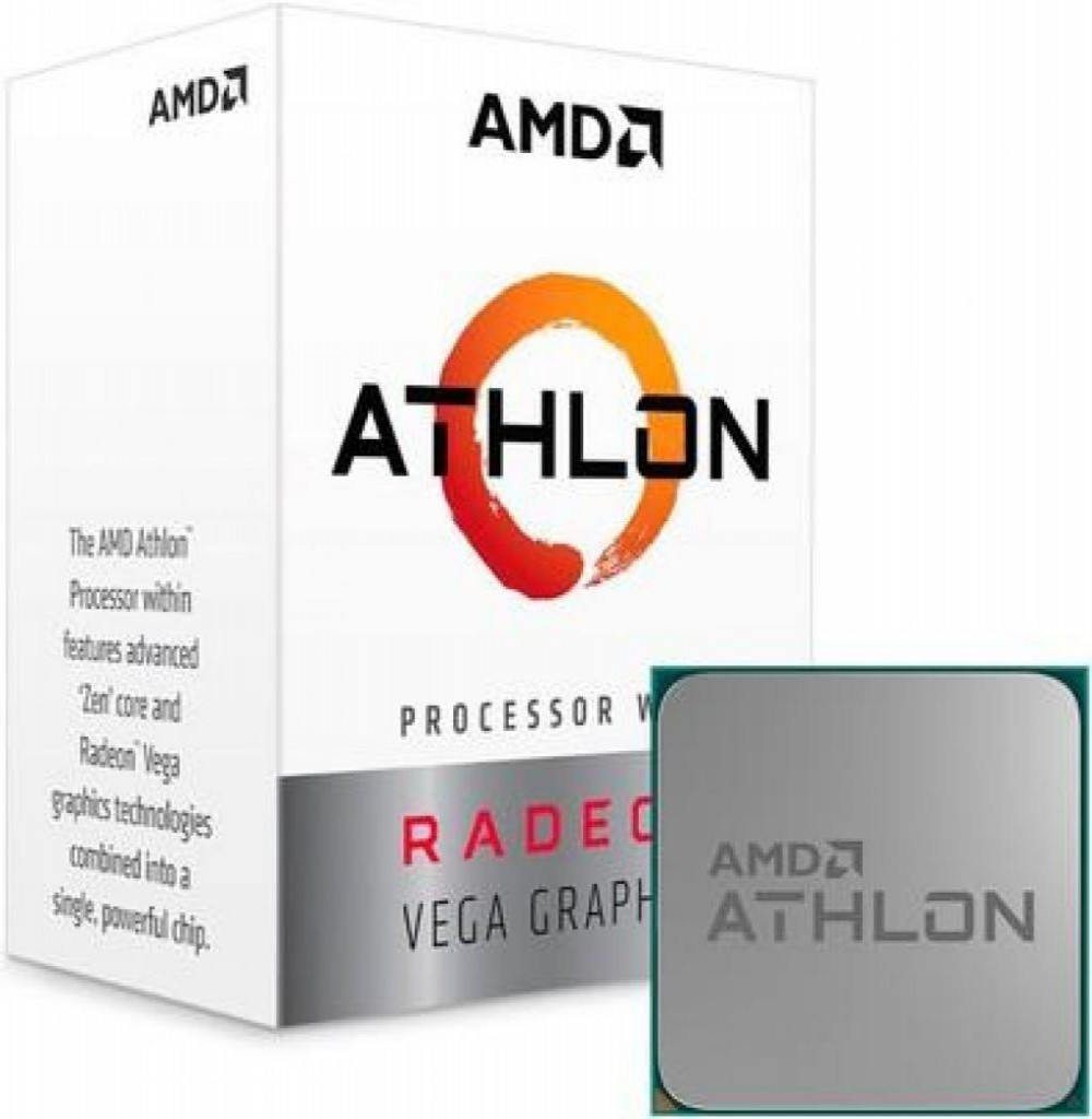 Processador Amd AM4 Atlhon 3000G Vega 3.5GHZ 5MB