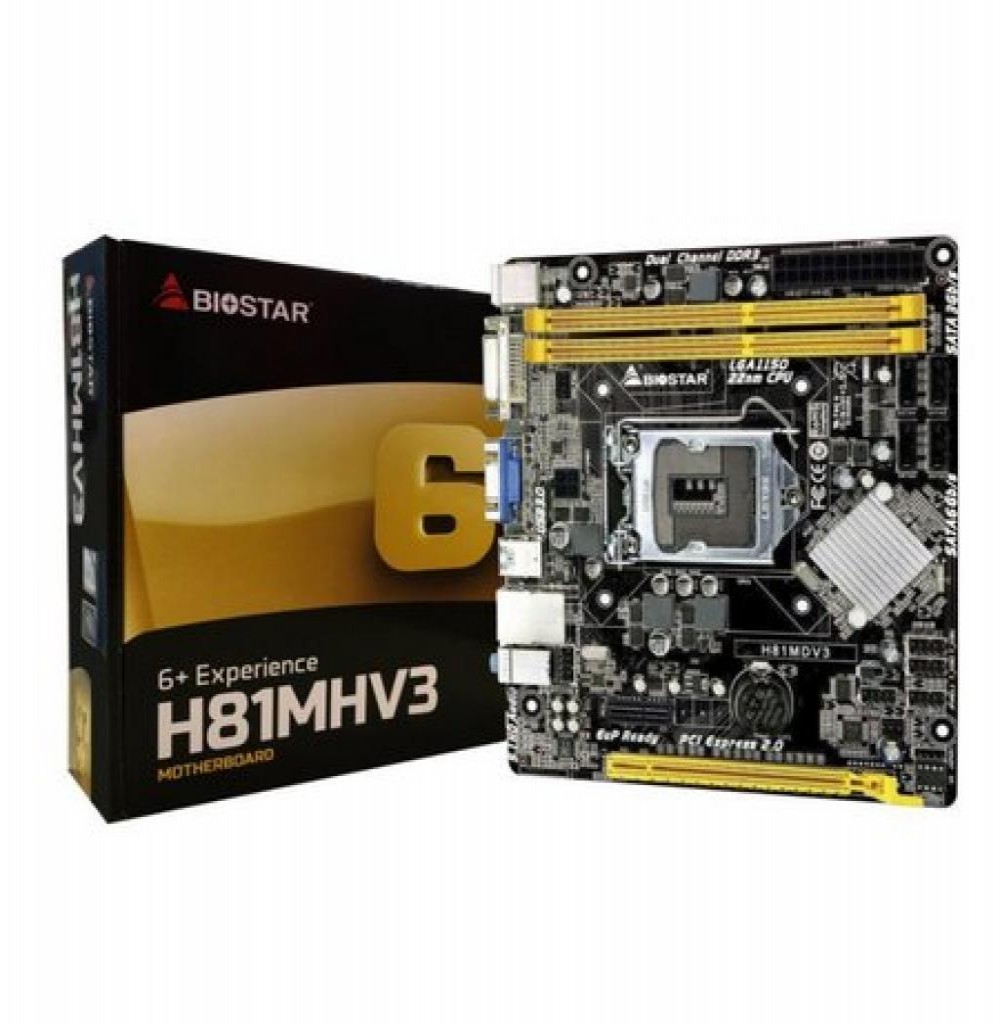 Placa-Mãe Intel (1150) Biostar H81MHV3