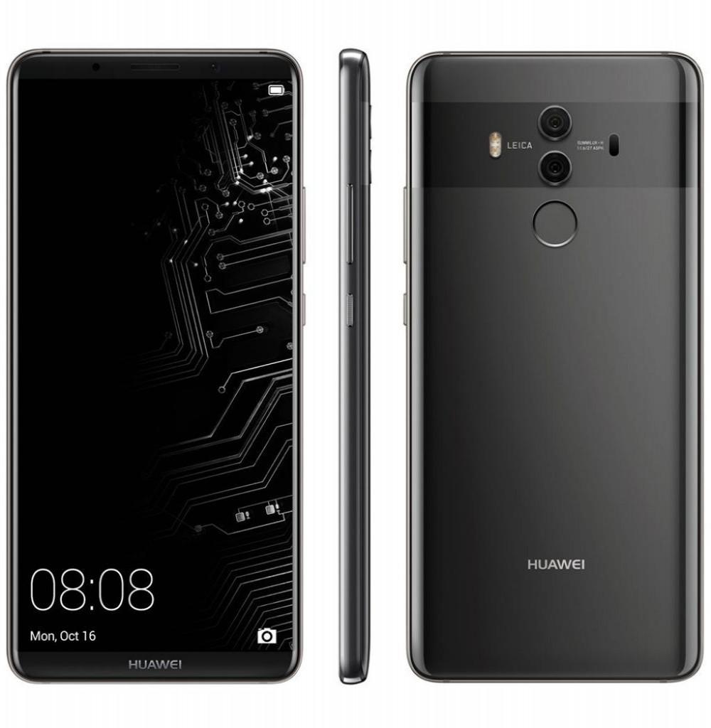 Celular Huawei Mate 10 Lite Rne L03 64GB / 4G / Single Sim Preto