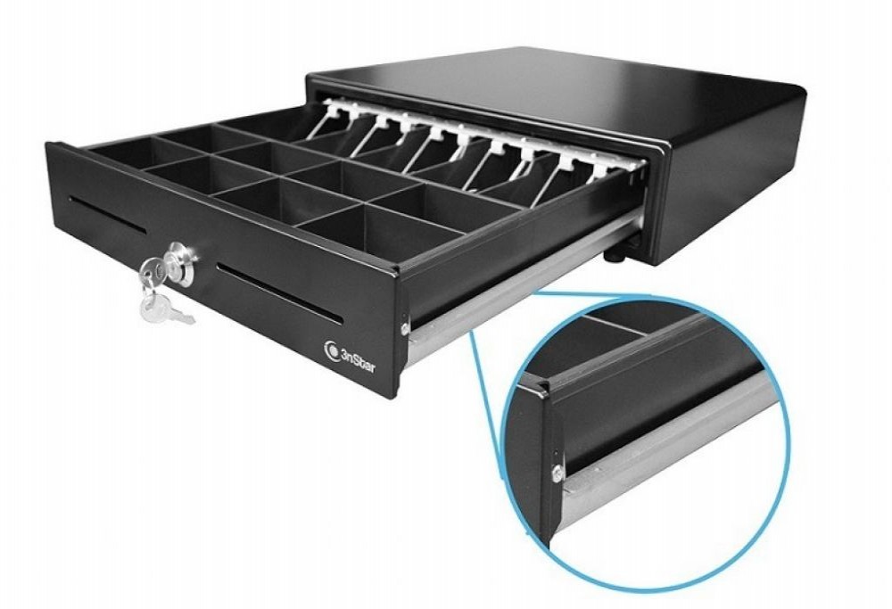 Gaveta Para Dinheiro 3NSTAR PS-CD350 Preta